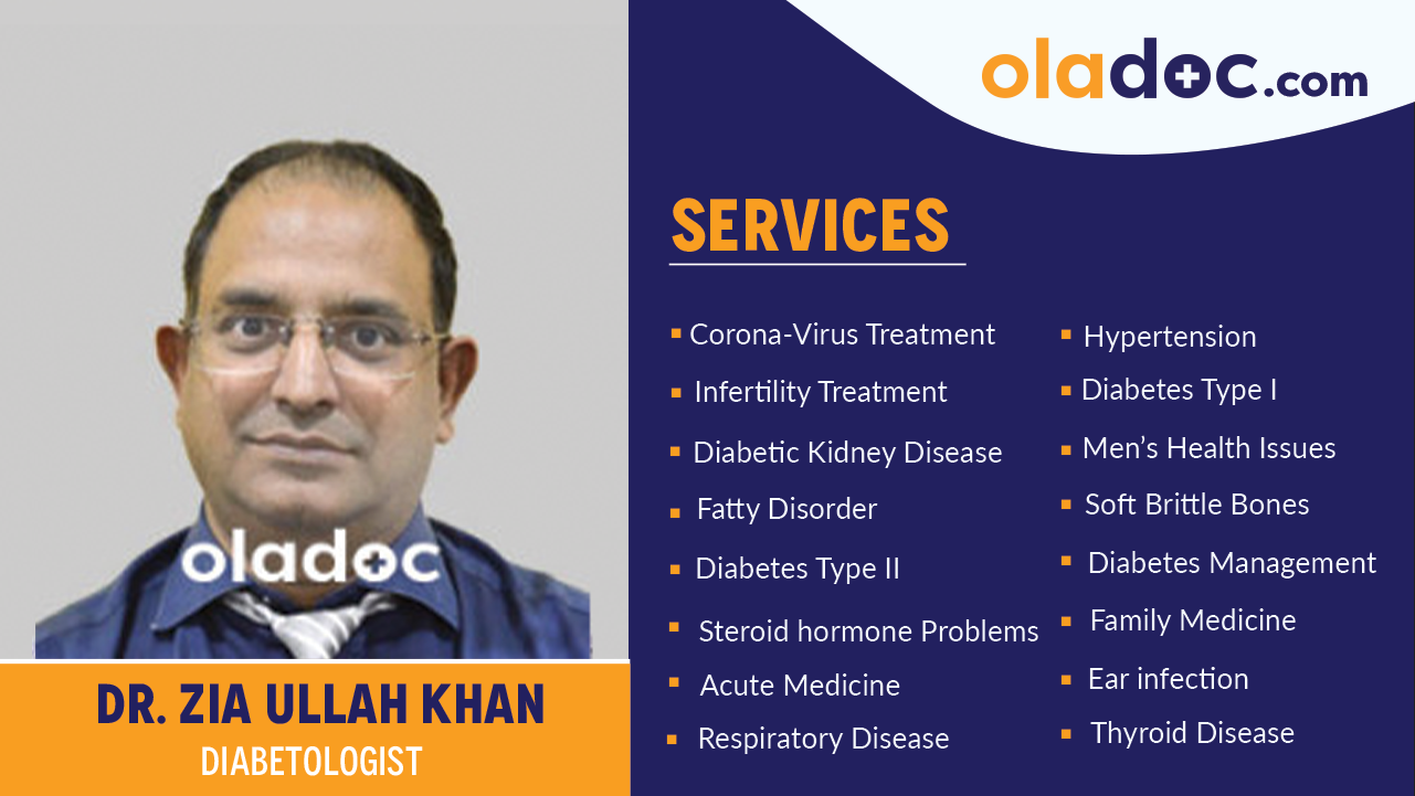 Services provided by  Dr. Zia Ullah Khan
